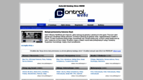 What Controlwebs.pl website looked like in 2020 (3 years ago)