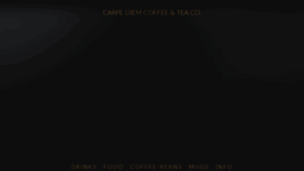 What Carpe-coffee.com website looked like in 2020 (3 years ago)