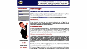 What Ciberbanner.com website looked like in 2020 (3 years ago)