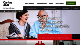 What Caritas-stpoelten.at website looked like in 2020 (3 years ago)