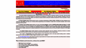 What Ciit.info website looked like in 2020 (3 years ago)
