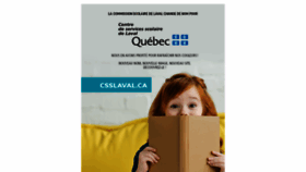 What Cslaval.qc.ca website looked like in 2020 (3 years ago)