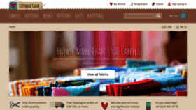 What Cotton-color.com website looked like in 2020 (3 years ago)