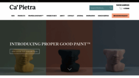 What Capietra.com website looked like in 2020 (3 years ago)
