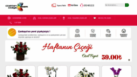 What Cicektencicege.com website looked like in 2020 (3 years ago)