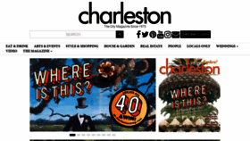 What Charlestonmag.com website looked like in 2020 (3 years ago)