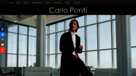 What Carloponti.com website looked like in 2020 (3 years ago)