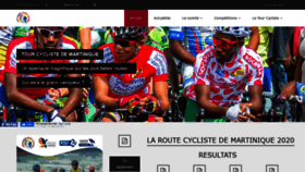 What Cyclismemartinique.com website looked like in 2020 (3 years ago)