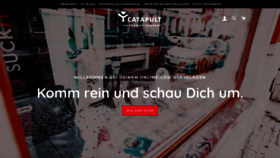 What Catapult.de website looked like in 2020 (3 years ago)