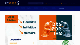 What Citinspir.fr website looked like in 2020 (5 years ago)