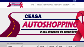 What Ceasaautoshopping.com.br website looked like in 2020 (3 years ago)
