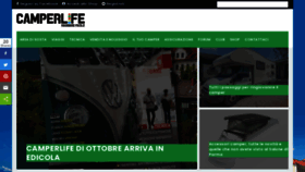 What Camperlife.it website looked like in 2020 (3 years ago)