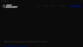 What Credit-mgmt.com website looked like in 2020 (3 years ago)