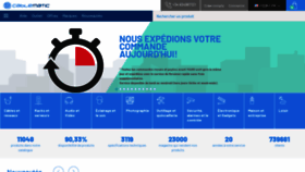 What Cablematic.fr website looked like in 2020 (3 years ago)