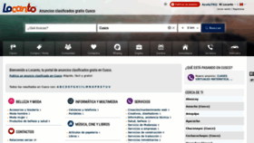 What Cusco.locanto.com.pe website looked like in 2020 (3 years ago)