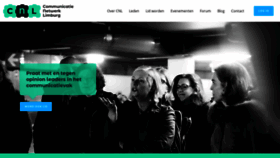What Communicatienetwerklimburg.nl website looked like in 2020 (3 years ago)