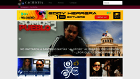What Cachicha.com website looked like in 2020 (3 years ago)