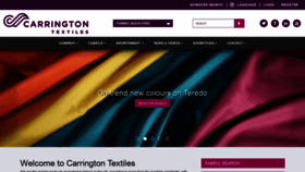 What Carrington.uk.com website looked like in 2020 (3 years ago)
