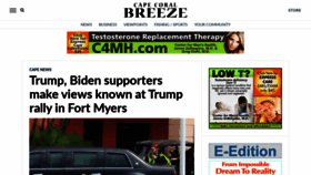 What Cape-coral-daily-breeze.com website looked like in 2020 (3 years ago)