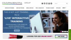 What Colourmebeautiful.co.uk website looked like in 2020 (3 years ago)