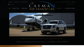 What Caymanviptransport.com website looked like in 2020 (3 years ago)