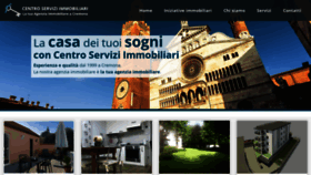 What Centro-servizi-immobiliari.it website looked like in 2020 (3 years ago)