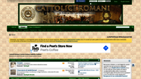 What Cattoliciromani.com website looked like in 2020 (3 years ago)