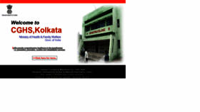 What Cghskolkata.nic.in website looked like in 2020 (3 years ago)