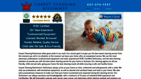What Carpetcleaningkissimmee.co website looked like in 2020 (3 years ago)