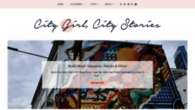 What Citygirlcitystories.com website looked like in 2020 (3 years ago)