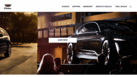 What Cadillac.nl website looked like in 2020 (3 years ago)