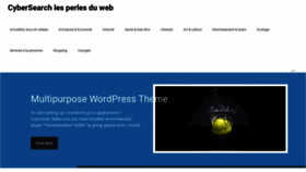 What Cybersearch.fr website looked like in 2020 (3 years ago)