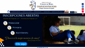 What Colegioteresiano.edu.co website looked like in 2020 (3 years ago)