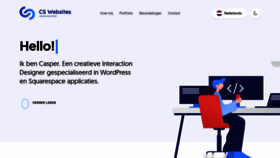 What Cswebsites.nl website looked like in 2020 (3 years ago)