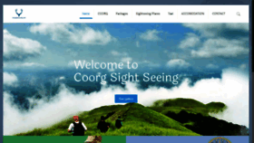 What Coorgsightseeing.com website looked like in 2020 (3 years ago)