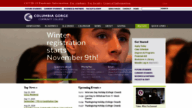 What Cgcc.edu website looked like in 2020 (3 years ago)