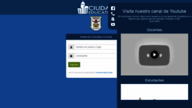 What Cocorna.ciudadeducativa.com website looked like in 2020 (3 years ago)