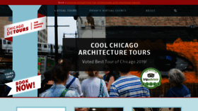 What Chicagodetours.com website looked like in 2020 (3 years ago)