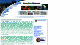 What Cavejunction.com website looked like in 2020 (3 years ago)