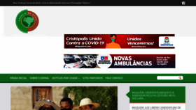 What Correiodooeste.com.br website looked like in 2020 (3 years ago)