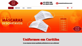 What Crkuniformes.com.br website looked like in 2020 (3 years ago)