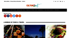 What Cultureatz.com website looked like in 2020 (3 years ago)