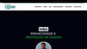 What Cedin.com.br website looked like in 2020 (3 years ago)