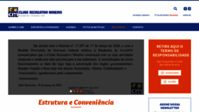 What Cluberecreativo.com.br website looked like in 2020 (3 years ago)