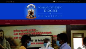 What Chengaidiocese.org website looked like in 2020 (3 years ago)