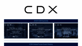 What Cdxforum.com website looked like in 2020 (3 years ago)