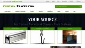 What Curtain-tracks.com website looked like in 2020 (3 years ago)