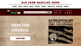 What Crowmedicine.com website looked like in 2020 (3 years ago)
