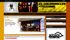 What Clcolombellesathle.com website looked like in 2020 (5 years ago)