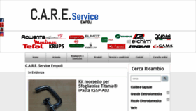What Careserviceonline.it website looked like in 2020 (3 years ago)